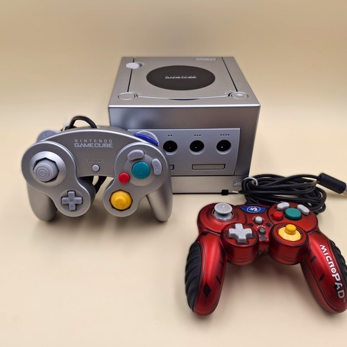 Nintendo gamecube silver - gamecube,