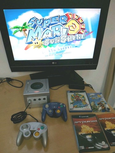 Lote consola gamecube nintendo - consola,