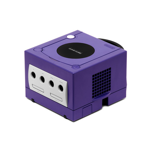 Nintendo game cube violeta - game,