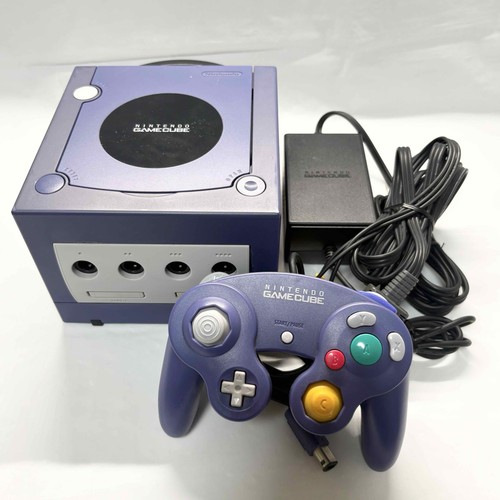Nintendo gamecube violet - gamecube,